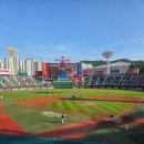 중앙-16 | 사직야구장 좌석 중앙탁자석 23블럭 4열 16번 직관후기 너무 좋은 시야!!