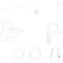 안경스케치 이미지