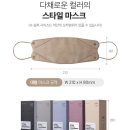 (주)크린웰 | 리릿 KF94 스타일 컬러마스크(뉴크린웰 스타일 황사방역용마스크)_베이지