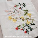 화사한 프랑스 자수 이미지