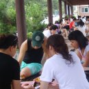 중국문화원 주최 ＜2008 중국유학생 한국바로알기 프로그램＞-보령머드축제에 참여하고 있는 중국유학생 이미지