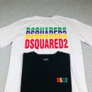정품 디스퀘어드2 레인보우 반팔 티셔츠 2 종 새상품 팝니다. 이미지