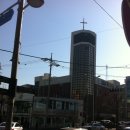 경희대 건너편 버스정류장 이미지