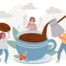 커피 하루 이미지