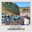 공룡꼬치 | 가을여행지 고성공룡엑스포 주말 다녀온 후기 (주차, 예매, 퍼레이드, 음식)