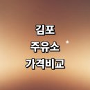 김포시 근처 주유소 가격비교 추천 정보 sk 고급유 gs 주유카드 할인카드