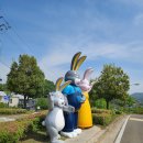 창녕 토끼 동산, 창녕 산토끼 노래 동산, 롤링 미끄럼틀 타고 썰매도 타고 아이와 놀다왔습니다.