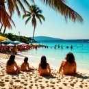 스마트한 여름휴가 즐기기 이미지