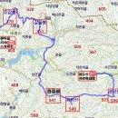 금당산(599m) 왕방산(549m) 원증봉(541m) 갈골봉(451m) 주암봉(370m)/ 전북 임실 이미지