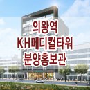 의왕역 KH메디컬타워 초평지구 상가 분양가 위치 분양 홍보관 이미지