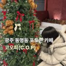 본P.C | [광주 동명동 카페] 코오피 c.o.p 크리스마스 트리 포토존