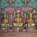 창원 성주사 석조지장시왕상(31구) | 단풍이 물드기 시작하는 창원 성주사와 황톳길 산책