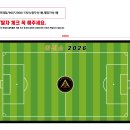 아센소 축구작전판 2000*900 자석형 블랙알미늄 프레임 대형사이즈 이미지