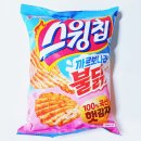 112 | 오리온 햇감자 스윙칩 까르보나라불닭맛 112g 내돈내산 먹어본 후기