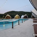 포천 글램핑장 수영장 합성목재 로프휀스 설치했습니다. 이미지