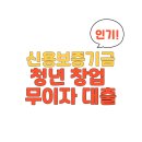 🚀 초기 자금 고민? 신용보증기금 청년 창업 무이자 대출로 해결하세요! 이미지