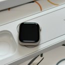L.ASHOP | 애플워치8 언박싱 GPS 41mm 스타라이트 알루미늄 케이스 (MNP63KH/A)
