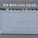 홍천 희망리삼층석탑(보물),괘석리 사사자 삼층석탑(보물) 이미지