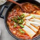 참치김치찌개 밥 도둑 묵은지 요리 이미지