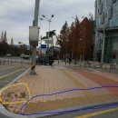 신한은행 앞 교통섬 이미지