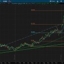 YINN(China Bull 3X ETF) 21.44가 다음 지지점이 될거 같습니다 이미지