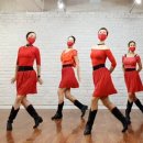 라인댄스와 피트니스 이미지