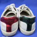 그린세탁소 | 수원 정자동 세탁소 한화sk세탁 – 구찌 에이스 꿀벌 스니커즈 세탁·염색 완성 퀄리티