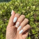 하이라이트아트디자인 | 야당 네일, 아몬드쉐입의 벗꽃같은 봄네일아트! 다니네일 후기