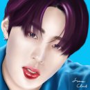 그동안 그린 대구님 팬아트 공유해봅니당💙💜 이미지