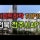 전주시 아파트 가격 하락 TOP10 이미지