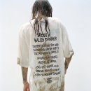 오션 코리아(ocean korea) | 의류] 스투시 (Stussy) x 웨일즈 보너 (Wales Bonner) 오션 송 티셔츠 브라운 (390402) 리뷰 : 서핑을...