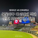 인하대학교 | 불꽃야구 다섯번째 직관 인하대학교 ssg랜더스필드 후기(N3구역 L열)