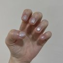 발산 네일더룸 - 짧은손톱 심플 자석 젤 네일 (부제: 투명한 유리구슬) 만족 후기 (소요시간)