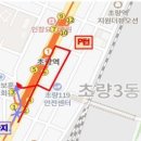 정발장군 동상 앞 교차로 이미지