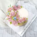 서프라이즈선물♡어머님 생신 축하 선물_앙금플라워떡케익@여의도 나룸
