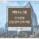 [채용공고] (주)소노인터내셔널 [대명소노그룹] 각 부문별 신입/경력 인재 채용