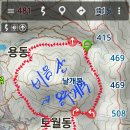 비음산 미등록 루트 이미지