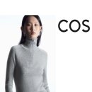 cos 코스 여성 울 리브드 하프집업 그레이 s 이미지