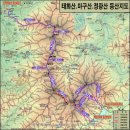 태화산~정광산 등산로 전경-⑥(주변지역에서 바라본 마구산 전경, 마구산 산행지도, 산행코스 포함) 이미지