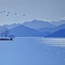 자연풍경 파스텔아트 이미지