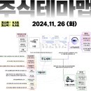 2024년 11월 26일 내일 주식 단타 종목(시가기준 1~3%) 이미지