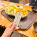장안뜰 | 설빙 멜론 망고치즈 반반빙수 후기 영업시간이 길어서 좋은 카페