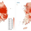 단양우씨 전국 인구현황(년도별) 이미지