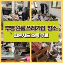부평힘찬 | 부평 원룸 쓰레기집 특수 청소, 피톤치드 소독 무료 서비스 후기
