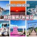 2026년 1월1일 새해 해돋이 - 동해 한섬해변과 논골담마을 이미지