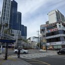 송도해수욕장 입구 삼거리 이미지