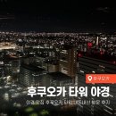 후쿠오카 타워 야경 맛집 입장권 가격 현장구매 후기