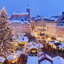 독일 크리스마스 풍경 이미지