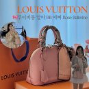 로즈니 | [루이비통 알마BB 에삐] 로즈발레린 N년째 사용후기 착샷