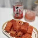 수박이네 | 달콤한 수박 사케 추천 월계관 스이카 록 후기